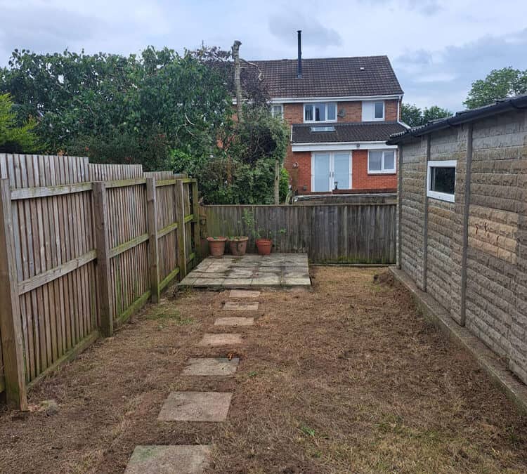 Garden clearance in New Inn