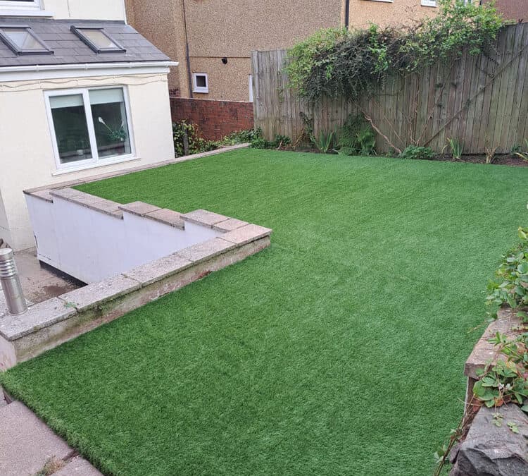 Artificial grass job in New Inn