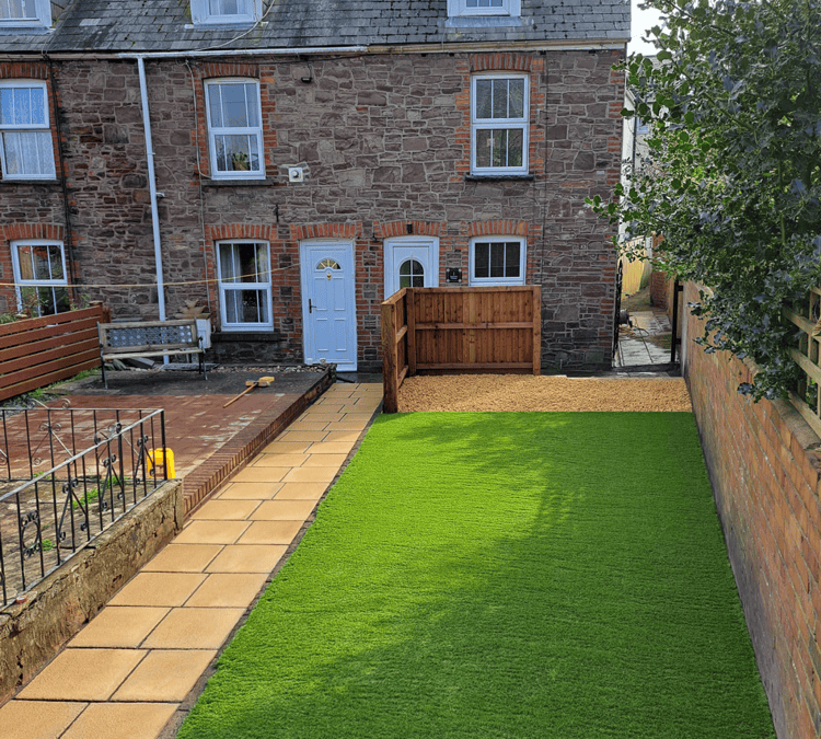 Garden Renovation project in Abergavenny